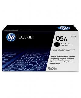 HP 05A LaserJet Toner Cartridge, black (CE505A)